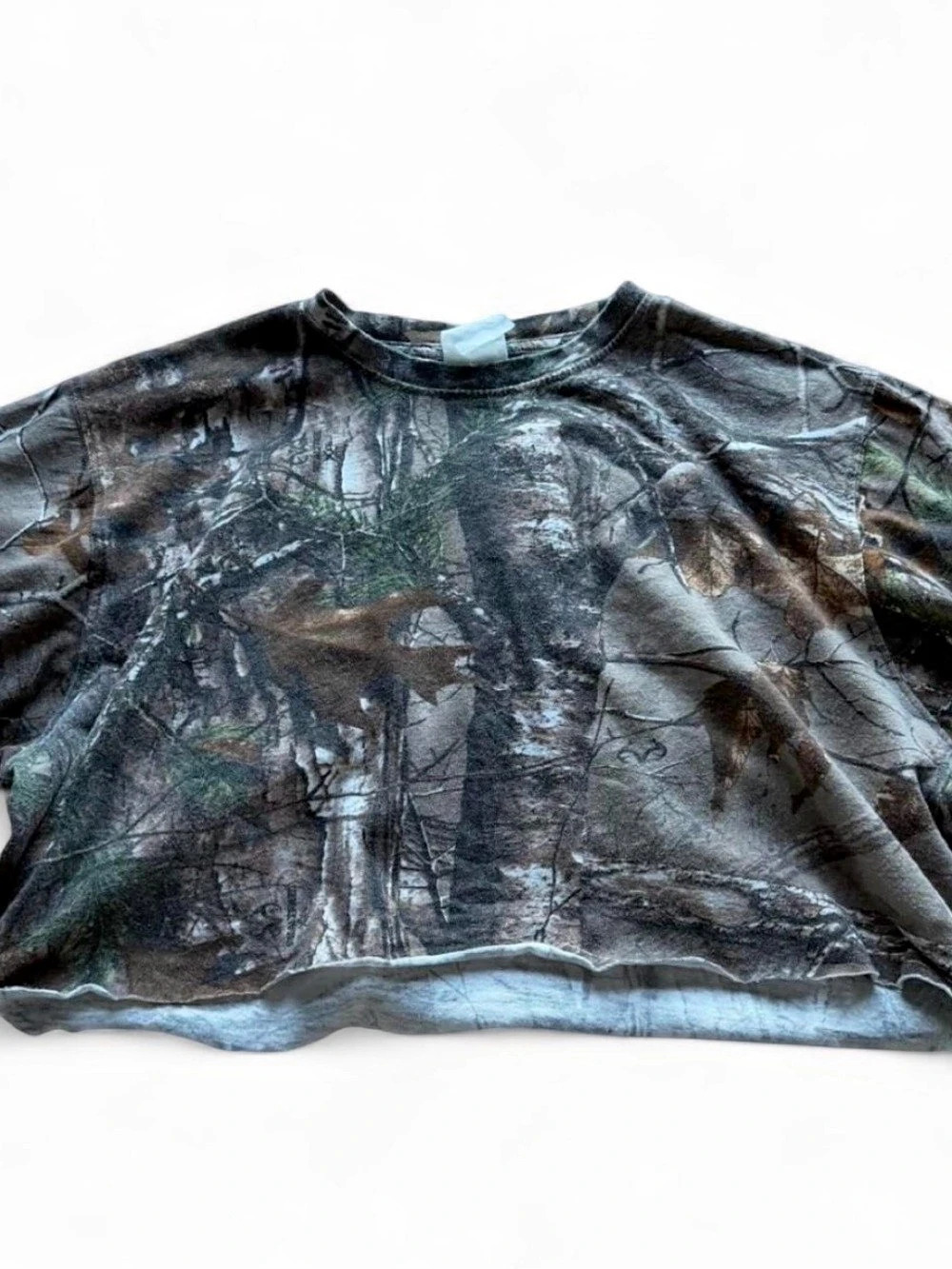 Morgan Wallen Camo Cropped Tee